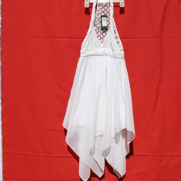 Guess Dresses & Skirts - Guess twisted tank white dress